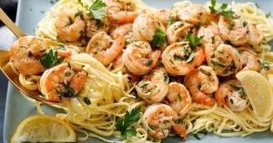 Shrimp Scampi with Lemon Olive Oil Recipe